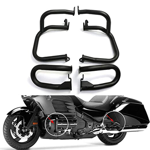 For Honda Goldwing GL1800 GL1800A 2001-2016 Front Motorcycle Crash Bars Engine Guard Bumper Stunt Cage Road Falling Protector ► Photo 1/6