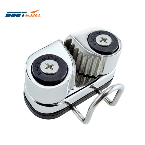 316 Stainless Steel 2 Row Matic Ball Bearing Cam Cleat leading Ring Pilates Equipment Boat Fast Entry Rope Wire Fairlead Sailing ► Photo 1/6