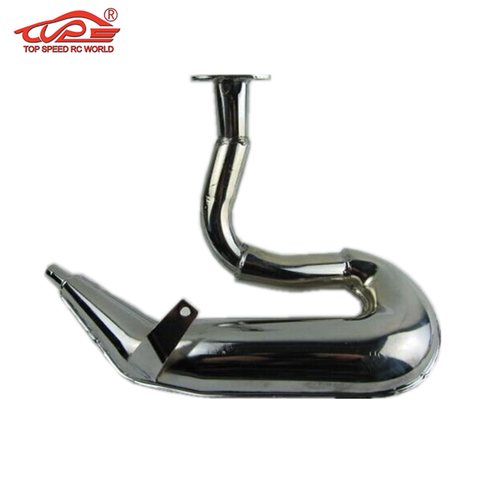 1/5 rc car gas exhaust pipe/tuned pipe for 1:5 scale HPI KM ROVAN baja 5b 5t ► Photo 1/4