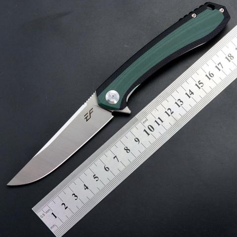 Eafengrow EF947 Folding Knife D2 Blade G10 Handle Slim Survival Pocket Camping Hunting Tactical Knife EDC Outdoor Tool ► Photo 1/6