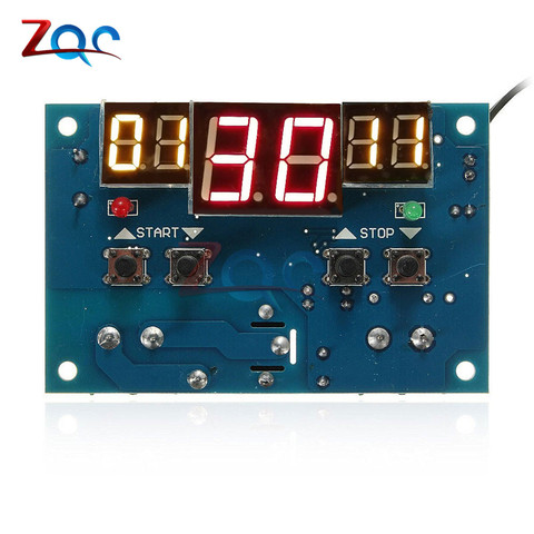 W1401 DC12V LED Digital Display Thermostat Intelligent Temperature Controller Thermometer Control With NTC Sensor DC 12V Module ► Photo 1/6