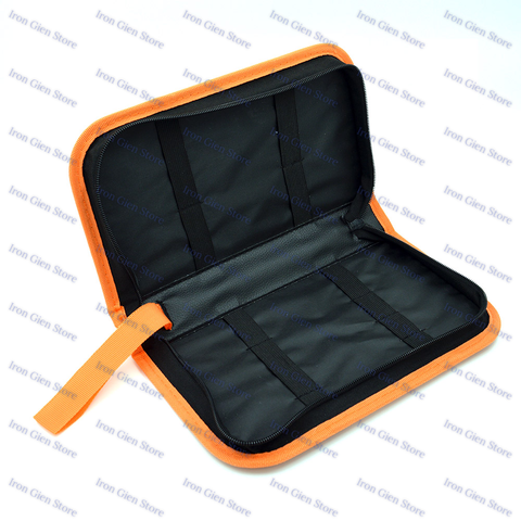 Multi-function Portable Tool Bag Electrician Leather Tool Kit Waterproof  Zipper Design Soldering Tools Repair Hardware Toolkit ► Photo 1/6