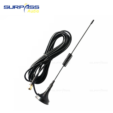 3m External FM Radio Signal Gain Antenna SMA Interface 50 Ohms Wireless Router WIFI 12dBi Base   Magnetic FM Signal Antenna ► Photo 1/6