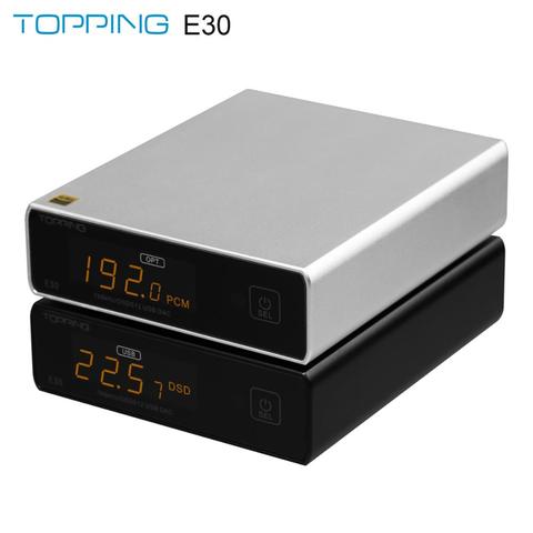 TOPPING E30 MINI HIFI USB DAC AK4493 decoder XMOS XU208 32BIT / 768Khz DSD512 ► Photo 1/5