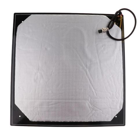 Max 310*310/410*410/510*510*3MM heatbed Upgrade12 24V Heated Bed Aluminum MK3 for CR-10 V2 CR-10S S4 S5 3d printer Hotbed parts ► Photo 1/5