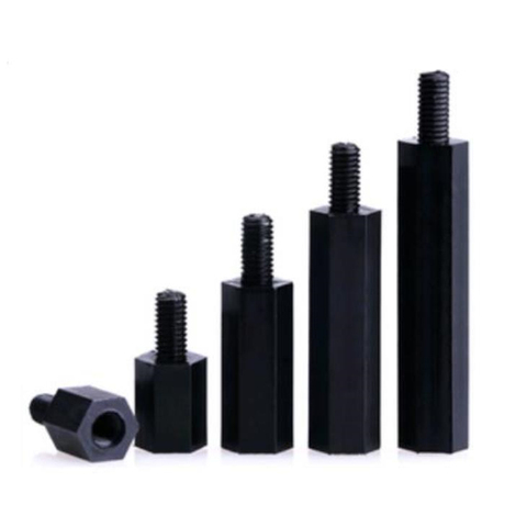 20/50pcs M2 M2.5 M3 M4 Nylon standoffs Black hex male to female nylon spacer standoff pillar plastic spacing screws ► Photo 1/3