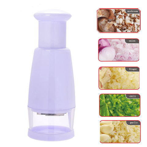 Manual Onion Chopper Multi-function Vegetable Cutter White Pressing Food Slicer Peeler Kitchen Gadgets And Kitchen Accessories ► Photo 1/6