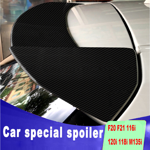 New F20 F21 116i 120i 118i M135i 2012 to up high quality carbon fiber color ABS spoiler for BMW F20 F21 116i 120i 118i M135i ► Photo 1/6