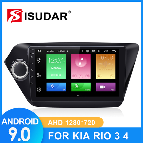 ISUDAR Car Radio For KIA/RIO 3 K2 2011-2015 2 din Android 9 Autoradio Multimedia GPS DVR Camera RAM 2GB ROM 32GB USB Radio IPS ► Photo 1/6