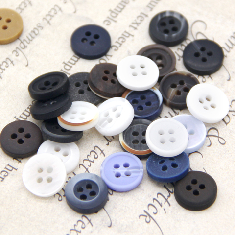 9/10/11mm Colored Shirt Decorative Sewing Men Buttons For Clothing Dress Baby Garment Fashion Mini Women Cardigan DIY Button ► Photo 1/6