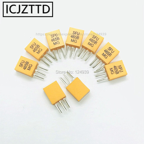 10PCS SFU455B 455B 455E SFU450B DIP-3 SFU455 455KHZ 450KHZ DIP3 SFU465B 465KHZ SFU465 465B ► Photo 1/4