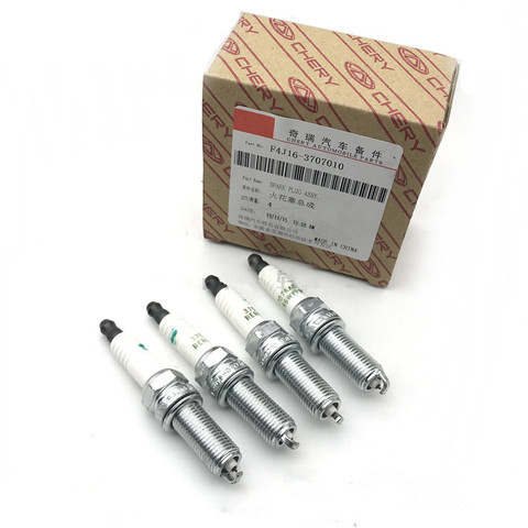 4pcs/set Engine Spark Plug For Chery JETOUR X70 Tiggo 4/5/7/8/5x Arrizo 5/7/GX E4T15/E4T16 Engine 1.5T/1.6T F4G16-3707010 ► Photo 1/2