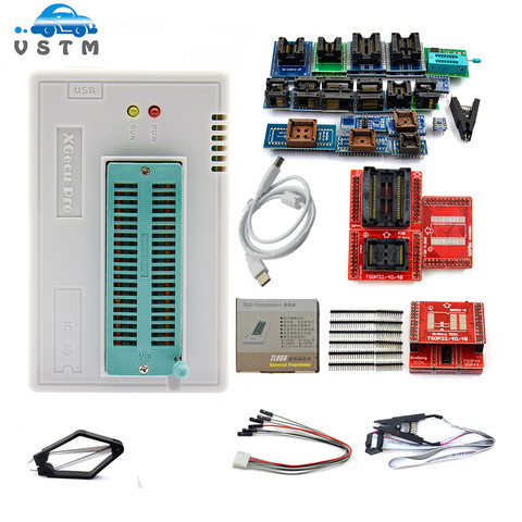 2022 Newest V10.27 TL866II Plus Universal Original minipro programmer TL866 nand flash AVR PIC Bios USB Programmer+28pcs adapter ► Photo 1/6