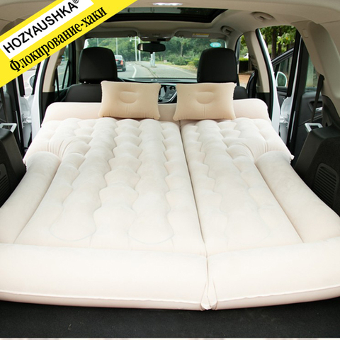 Car inflatable bed rear row sleeping pad mattress car SUV travel air bed ► Photo 1/4