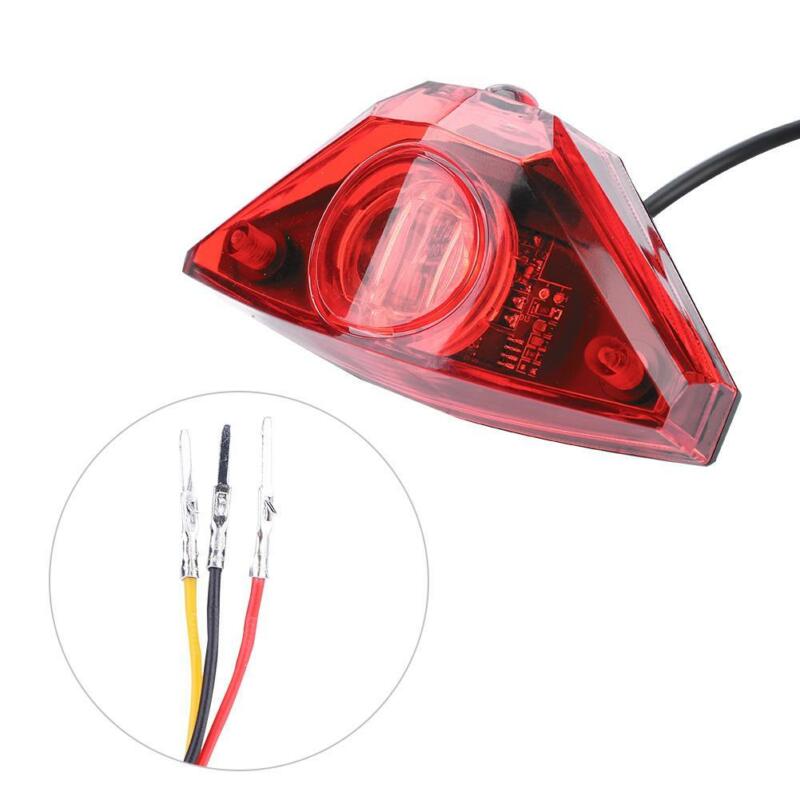 6-80V LED Electric Bike Scooter Rear Tail Safety Light Ebike Brake Lamp Brake Instructions Negative Electrode ► Photo 1/6