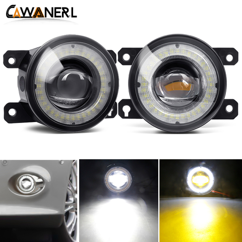 Car LED Lens Fog Light Assembly Angel Eye DRL 30W 8000LM For Opel Astra Corsa Zafira Meriva Movano Vectra Tigra TwinTop Signum ► Photo 1/6