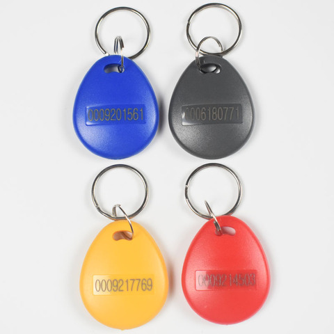 1pcs/lot 125Khz RFID Proximity EM ID Card Token TK4100 Tags Key Keyfobs for Access Control Time Attendance ► Photo 1/4