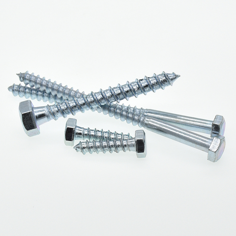 M6 M8 Hexagon Head Wood Screws Galvanized carbon steel Self-tapping Screw ► Photo 1/3