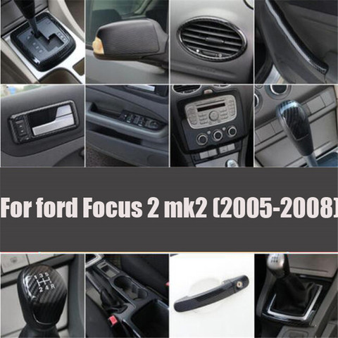 Car-Styling Accessories Air vent Gear Water Cup Holder AC Panel Interior Decorative Cover Case For Ford Focus 2 mk2 2005-2008 ► Photo 1/6