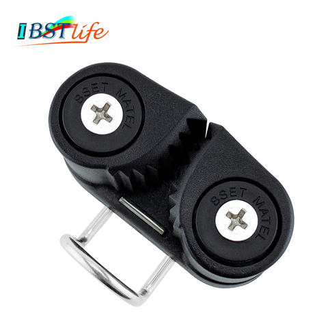 Composite 2 Row Matic Ball Bearing Cam Cleat with leading Ring Pilates Equipment Boat Fast Entry Rope Wire Fairlead sailboat ► Photo 1/6