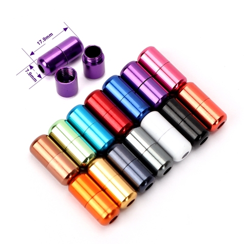 15Color  Aluminum capsules Lock Buckle For men and women kids Sneaker Lace Lock buckle Kits Shoelace Lock Accessories Buckle ► Photo 1/6