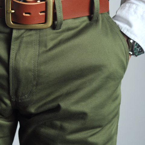 RGT-0003 Red Tornado WW2 US Army Officer Mans Trousers 9oz Cotton Good Quality Casual Chino Pants ► Photo 1/6