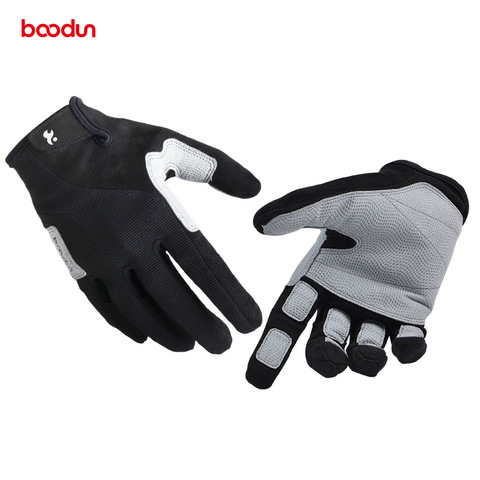 BOODUN Full Finger Hiking Gloves for Men and Women Breathable Wear-resistant Tactical Gloves Outdoor Sports Rock Climbing Glove ► Photo 1/6