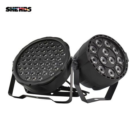 LED Par 12x3W RGBW LED Stage Light Par Light 54x3W DMX512 for Disco DJ projector Machine Party Decoration SHEHDS Stage Lighting ► Photo 1/6