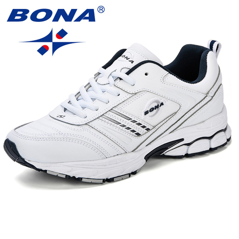 BONA New Running Shoes for Men Lace Up Men Nice Sport Shoes Top Quality Comfortable Male Sneakers Shoes Fast Free Shipping ► Photo 1/6