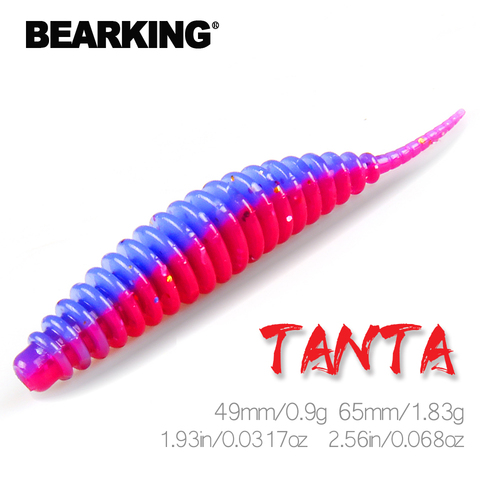 BEARKING Tanta 49mm 65mm Fishing Lure Soft Lure Shad Silicone Baits Wobblers Swimbait Artificial leurre souple ► Photo 1/6