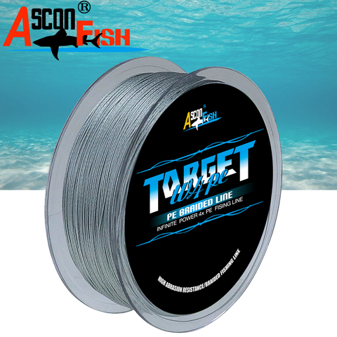 Multifilament Line 300M Fishing Braid 4 Strands Carp Fishing Tackle Braided Rope PE Thread 20LB 60LB 100LB saltwater cord reel ► Photo 1/5