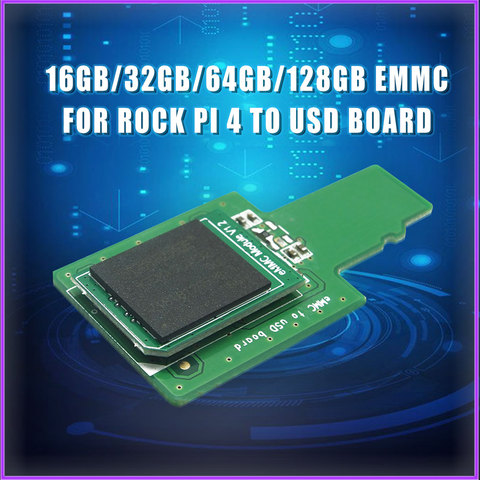 16GB / 32GB/ 64GB/ 128GB eMMC Moudle for Rock Pi ► Photo 1/6