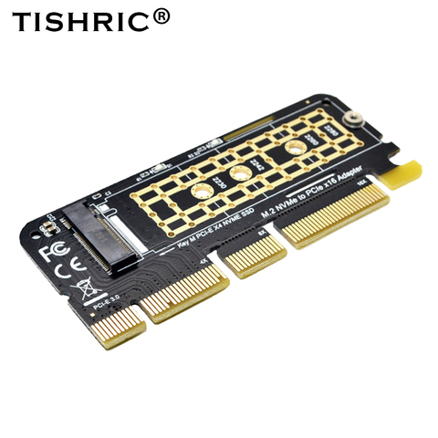 M.2 To PCI-E 3.0 4X 8X 16X  LED Expansion Card Computer Adapter SSD Solid-state Drive Adapter Card Support NVME M.2 Hard Disk ► Photo 1/6