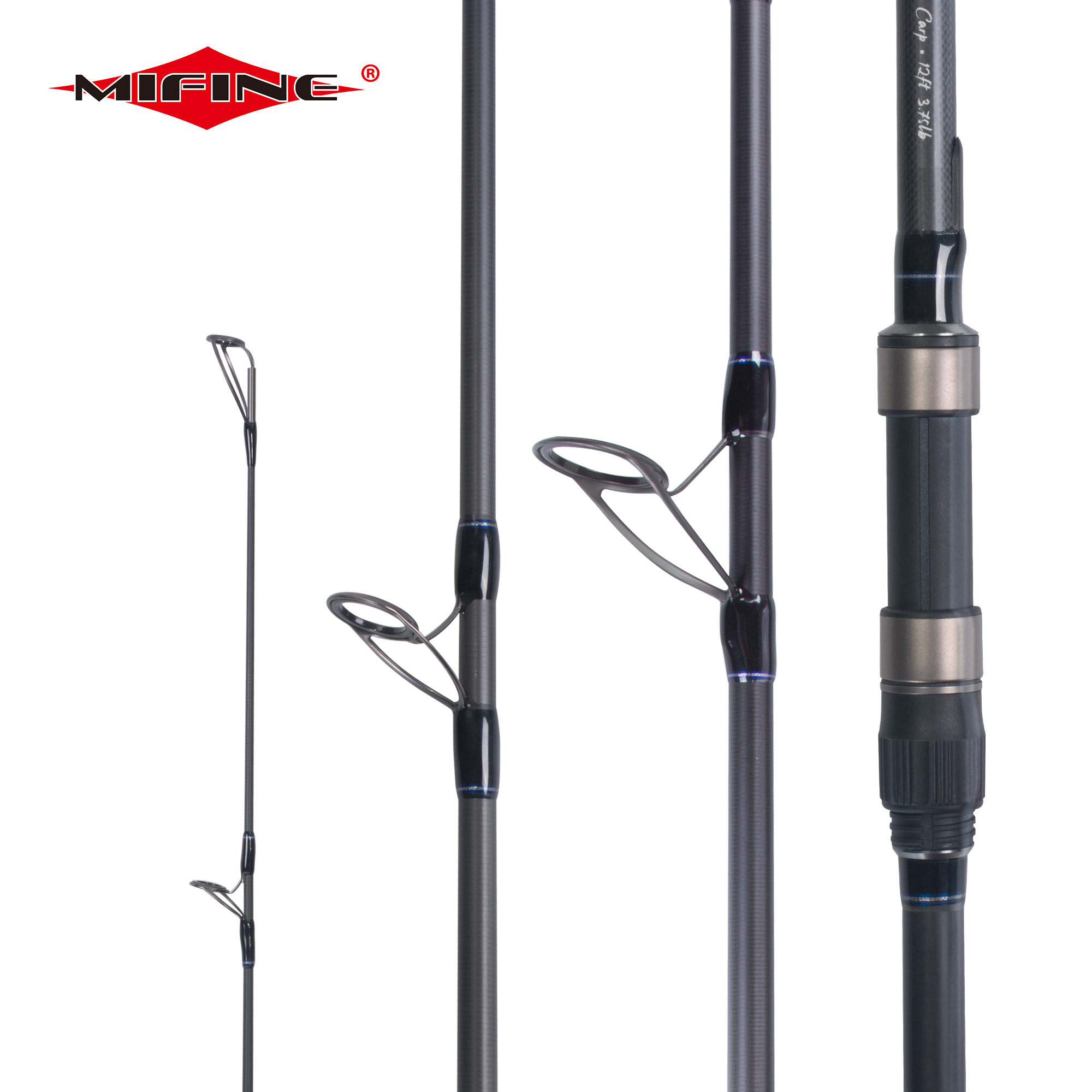 New High Carbon Carp Fishing Rod 13 Ft 3.9 M 3.5lbslbs 3 Section