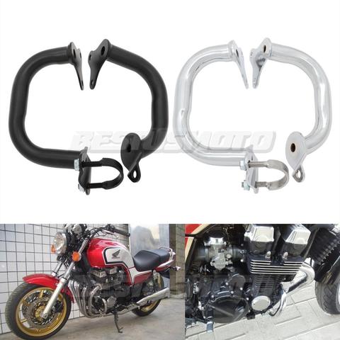 Motorcycle Left/Right Highway Crash Bars Engine Guard Rail Front Side Protector For Honda NIGHTHAWK CB750 CB 750 1992-2011 ► Photo 1/6
