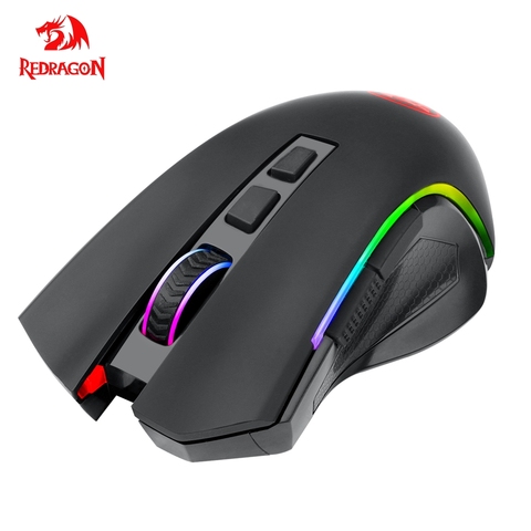 Redragon Griffin M602 KS RGB Wired Wireless Gaming Mouse 8000 DPI 8 buttons Programmable ergonomic for gamer Mice laptop PC ► Photo 1/6
