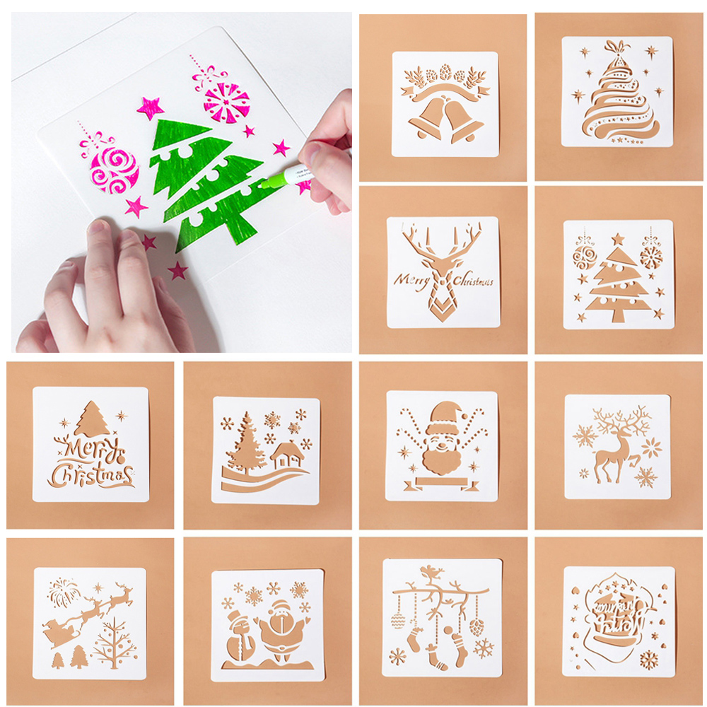 15 cm DIY Craft Layering Snowflake Stencils For Walls Painting Scrapbooking  Stamps Album Decorative Embossing Paper Cards - AliExpress