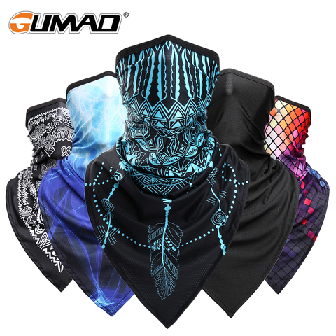 Men Girl Mask Sport Graffiti Paisley Bandana Wrap Triangle Face Ski Tube Scarf Fishing Running Hiking Neck Gaiter Cover Headband ► Photo 1/6