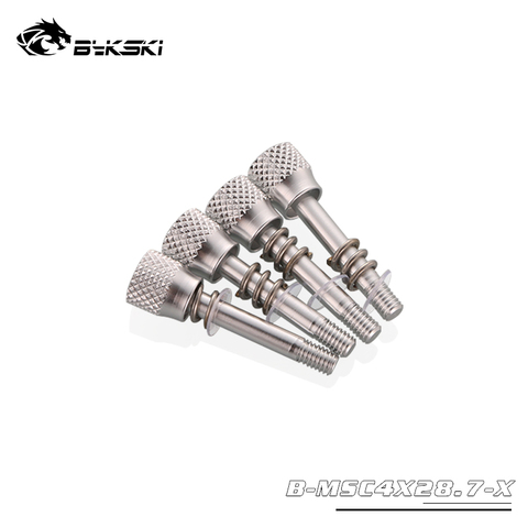 BYKSKI CPU Water Block Screw 4pcs/Lot Compatible Intel CPU water Model for CPU-XPR-MK-V3/CPU XPR A-V2 ► Photo 1/6