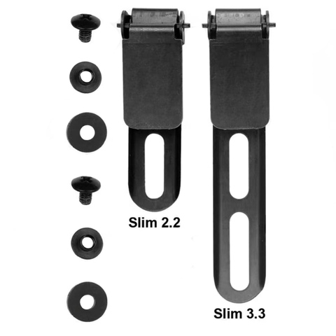 UltiClip Slim 3.3 2.2 Clips KYDEX HOLSTER CLIPS K Sheath Waist Clip System Scabbard Back Clip ► Photo 1/5