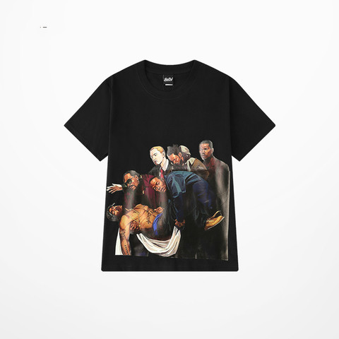 Hip Hop Bandit Gang T Shirt Men Kanye West Coast 2PAC Cartoon Print Funny T Shirts Men Women Street Wear Custom Tee Shirt Homme ► Photo 1/5
