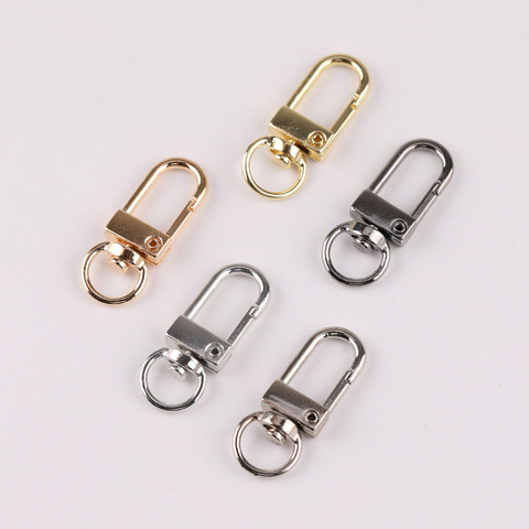 diy Hardware accessories rotating dog buckle zinc alloy bag hook buckle key ring chain universal buckle 10pcs ► Photo 1/6