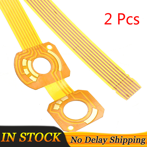 2 Pcs Gold Car Flex/Ribbon Cable Turn Signal Switch Steering Column Fit For Peugeot 206  207/Citroen COM2000 COMM2000 ► Photo 1/6