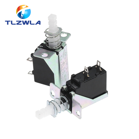 5PCS Straight Key Self-Locking switch KCD-A10 SW-3 A04 Power Switch 3Pin Outer Spring 5A For Range Hood ► Photo 1/4