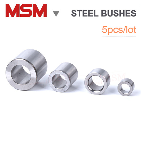 5Pcs  Steel Drill Sleeve Bushing Shaft Bushing axle Sleeve Bearing Jig Bushes Axis (Inner Dia. X Outer Dia. X Height)ID 8MM ► Photo 1/3