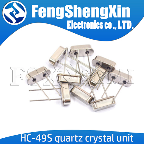 10pcs  HC-49S quartz crystal unit crystal DIP 3.5795MHZ 4MHZ 4.1943MHZ 4.9152MHZ 6MHZ  6.144MHZ 7.3728MHZ 8.192MHZ 9.8304MHZ ► Photo 1/1