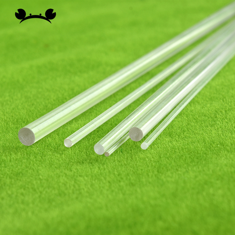 10pcs Acrylic Transparent Organic Glass Rod L 25 cm DIY Craft Architectural Model Material Architecture ► Photo 1/4