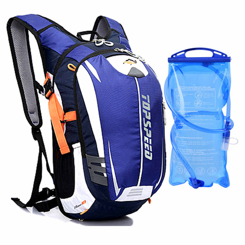 2022 Waterproof Bicycle Backpack MTB Bike Rucksacks with Water Bag Sport Cycling Hiking Camping Hydration Cycling Bags Backpack ► Photo 1/6