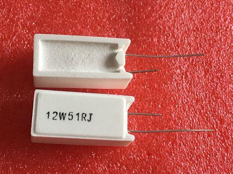 100% New original  12W51RJ  12W51R 12W 51ohm  5% Cement resistor ► Photo 1/1