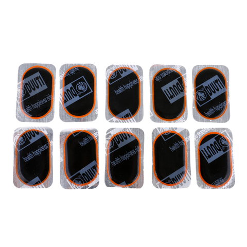 Lot 10 Pieces Inner Tube Puncture Repair Kit Car Van Bike Truck Tire Tyre Patches Light Weight ultra thin Easy to Carry ► Photo 1/6
